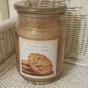 Unused Oatmeal cookie candle